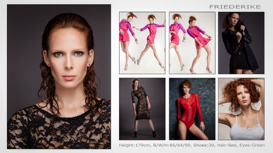Fashion Sedcard Fotoshooting Fotostudio Berlin